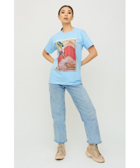 Футболка Boyfriend / air print /