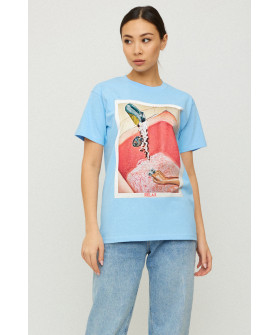 Футболка Boyfriend / air print /