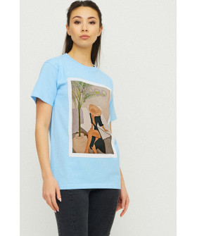 Футболка Boyfriend / air print /