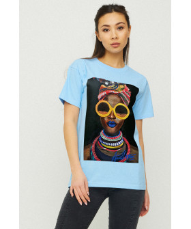 Футболка Boyfriend / air print /