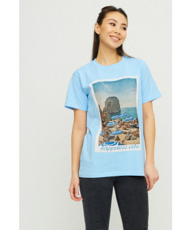Футболка Boyfriend / air print /