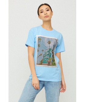 Футболка Boyfriend / air print /