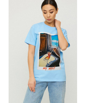 Футболка Boyfriend / air print /