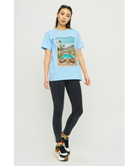 Футболка Boyfriend / air print /