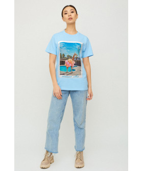 Футболка Boyfriend / air print /