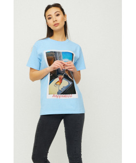Футболка Boyfriend / air print /