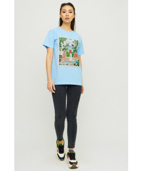 Футболка Boyfriend / air print /