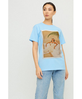 Футболка Boyfriend / air print /