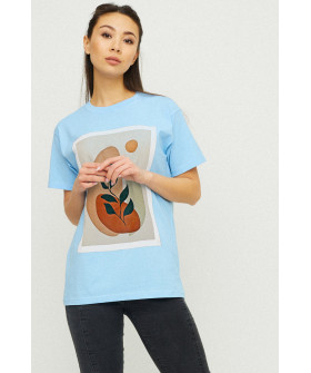 Футболка Boyfriend / air print /