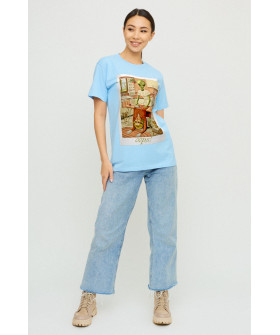 Футболка Boyfriend / air print /
