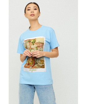Футболка Boyfriend / air print /