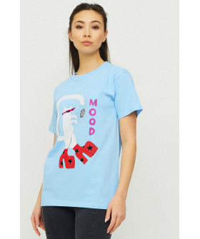 Футболка Boyfriend / air print /