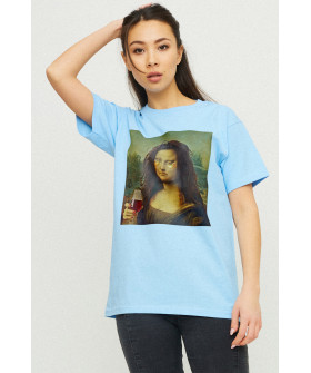 Футболка Boyfriend / air print /