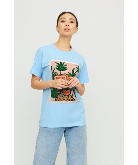 Футболка Boyfriend / air print /