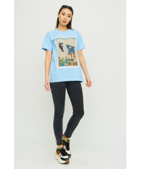 Футболка Boyfriend / air print /