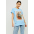 Футболка Oversize / air print /