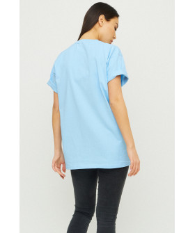 Футболка Oversize / air print /