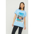 Футболка Oversize / air print /
