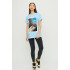 Футболка Oversize / air print /