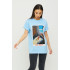 Футболка Oversize / air print /