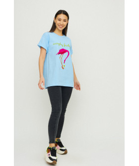 Футболка Oversize / air print /