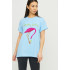 Футболка Oversize / air print /