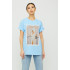 Футболка Oversize / air print /