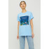 Футболка Oversize / air print /