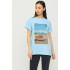 Футболка Oversize / air print /