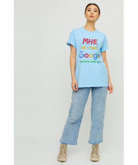 Футболка Oversize / air print /
