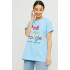 Футболка Oversize / air print /