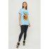 Футболка Oversize / air print /