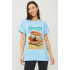 Футболка Oversize / air print /