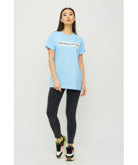 Футболка Oversize / air print /