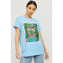 Футболка Oversize / air print /