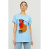 Футболка Oversize / air print /