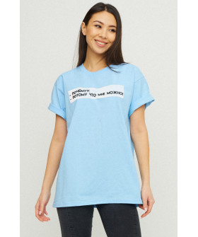 Футболка Oversize / air print /