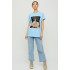 Футболка Oversize / air print /