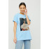 Футболка Oversize / air print /