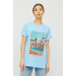 Футболка Oversize / air print /