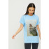 Футболка Oversize / air print /
