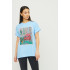 Футболка Oversize / air print /