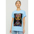 Футболка Oversize / air print /