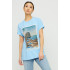 Футболка Oversize / air print /