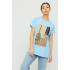 Футболка Oversize / air print /