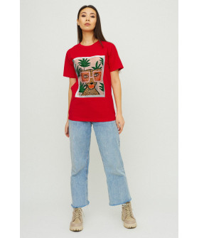 Футболка Boyfriend / air print /