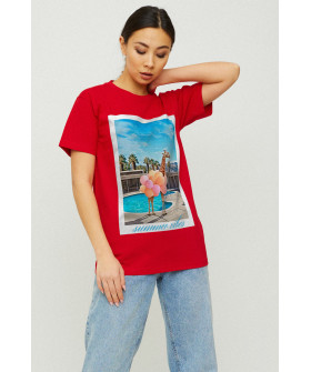 Футболка Boyfriend / air print /