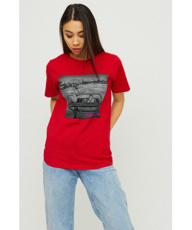 Футболка Boyfriend / air print /