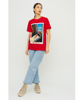 Футболка Boyfriend / air print /