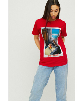 Футболка Boyfriend / air print /